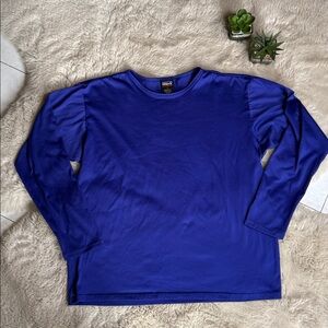 Patagonia Vintage Capilene Baselayer Large Purple Blue Made in USA